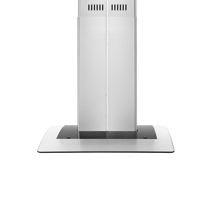 Empava 36-inch 400 CFM Kitchen Island Wall-Mount Ducted Range Hood in Stainless Steel