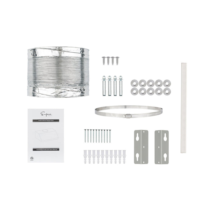 Empava 36-inch 500 CFM Ducted Under-Cabinet Range Hood in Stainless Steel