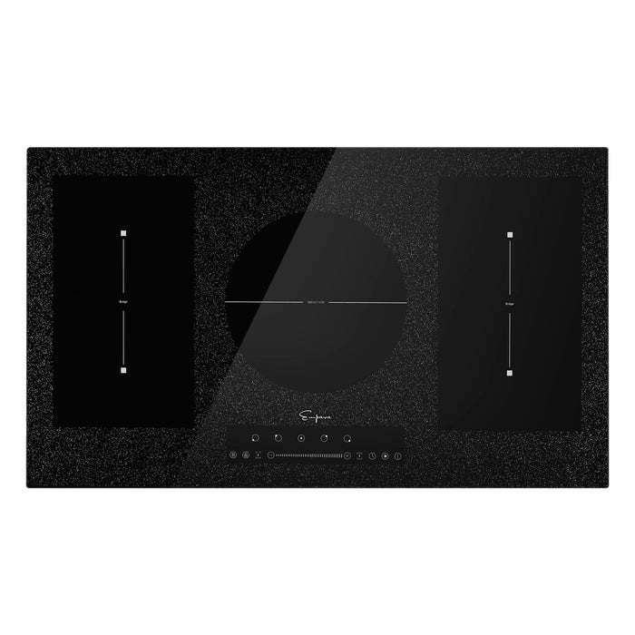 Empava 36-inch Electric Induction Cooktop in Black