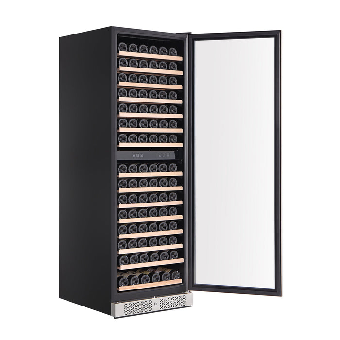 Empava 70-inch Tall Dual Zone Wine Cooler in Stainless Steel