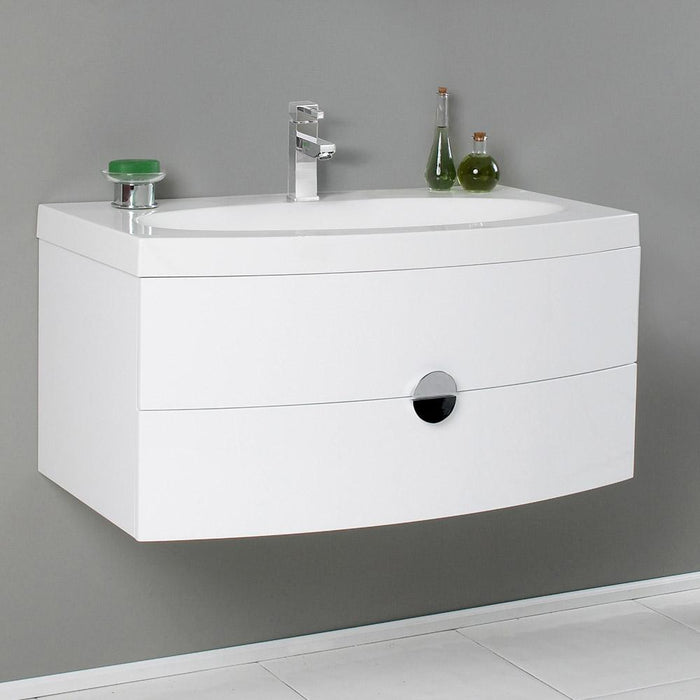 Fresca Energia 36" Modern Bathroom Cabinet w/ Integrated Sink