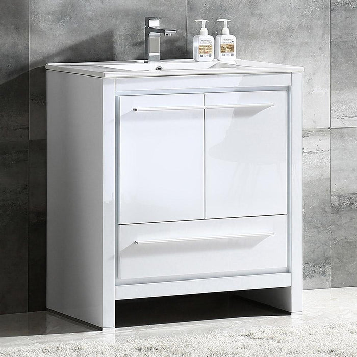 Fresca Allier 30" Modern Bathroom Cabinet w/ Sink