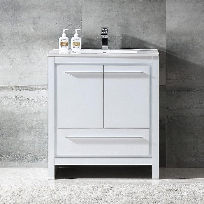 Fresca Allier 30" Modern Bathroom Cabinet w/ Sink