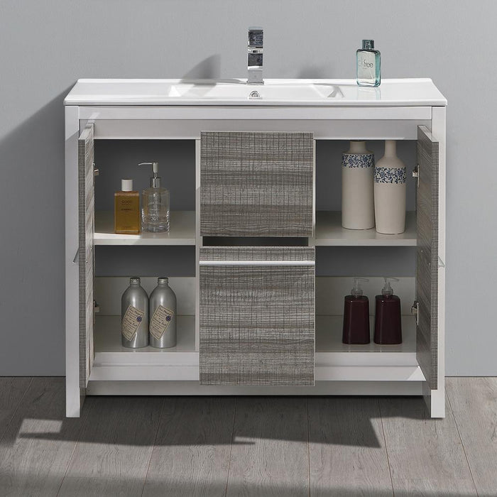 Fresca Allier Rio 40" Modern Bathroom Cabinet w/ Sink