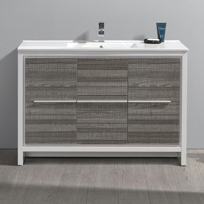 Fresca Allier Rio 48" Single Sink Modern Bathroom Cabinet w/ Sink