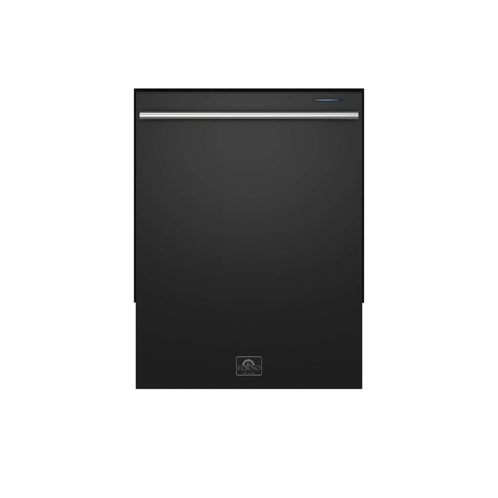 Forno Pozzo 24 " Built-In Tall Tub, Top Control,  Dishwasher, 49 dBA, Soil-Sensing Capable, ENERGY STAR in Black