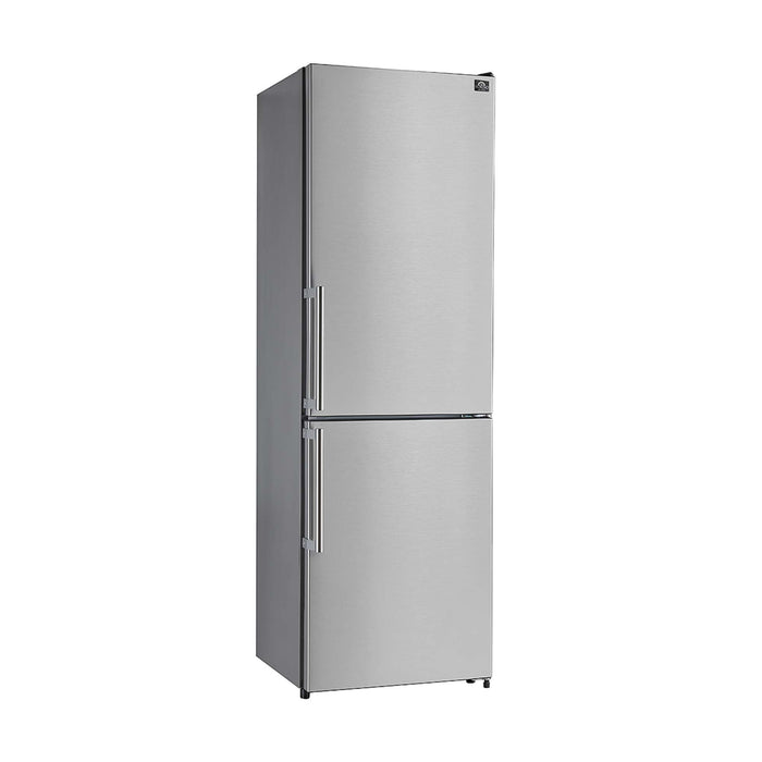 Forno Guardia 23.4" Bottom Freezer Refrigerator Right Swing, 10.8 cu.ft