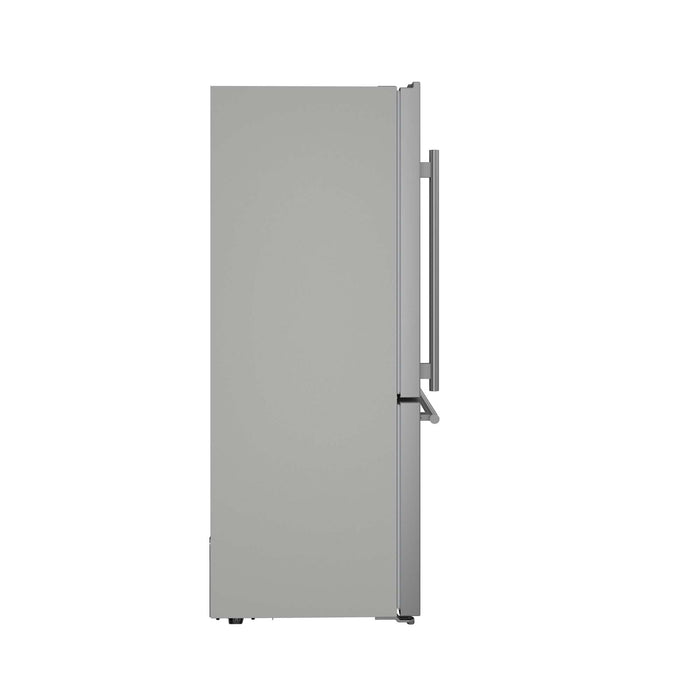 Forno Milano Espresso 31" Stainless 17.2 cu. ft. Right Swing Bottom Freezer Refrigerator in Stainless Steel