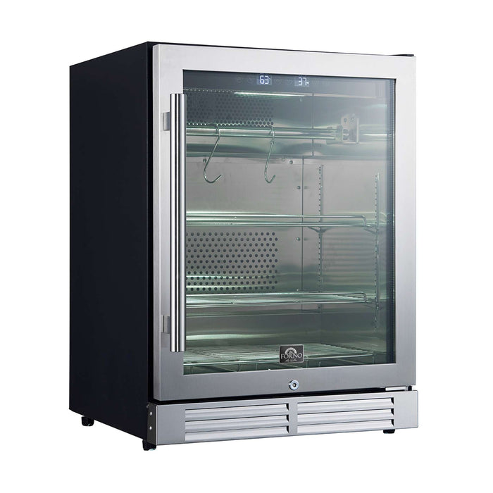 Forno Asciutto 24" Dry Aging Cabinet, Stainless Steel 304, 4.41 cu.ft.