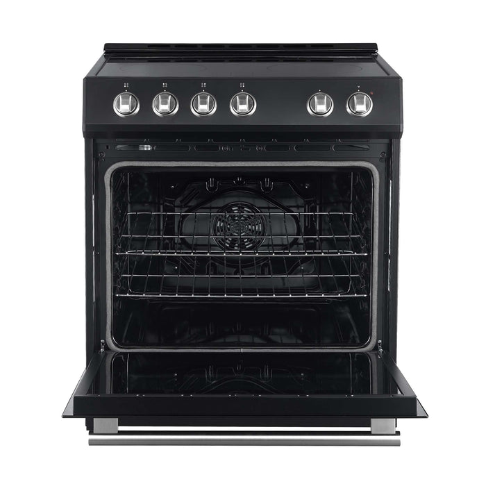 Forno Leonardo Espresso 30" Electric Range in Black