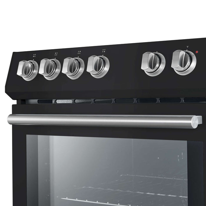 Forno Leonardo Espresso 30" Electric Range in Black