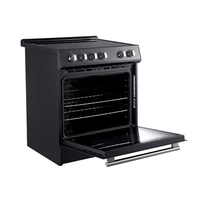 Forno Leonardo Espresso 30" Electric Range in Black