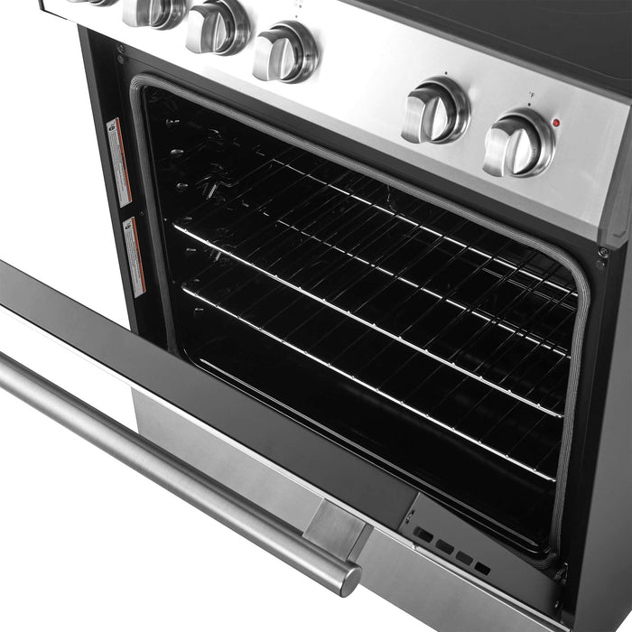 Forno Leonardo Espresso 30" Electric Range Stainless Steel