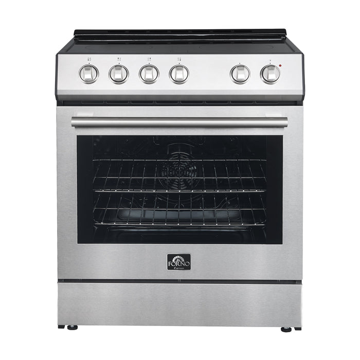 Forno Leonardo Espresso 30" Electric Range Stainless Steel