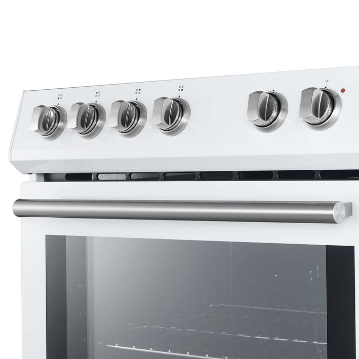 Forno Leonardo Espresso 30" Electric Range White