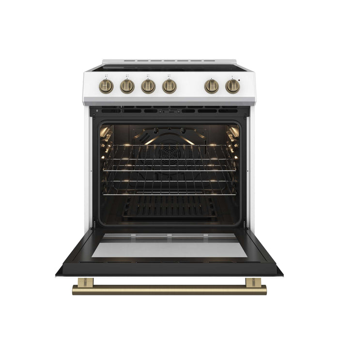 Forno Leonardo Espresso 30" Electric Range White