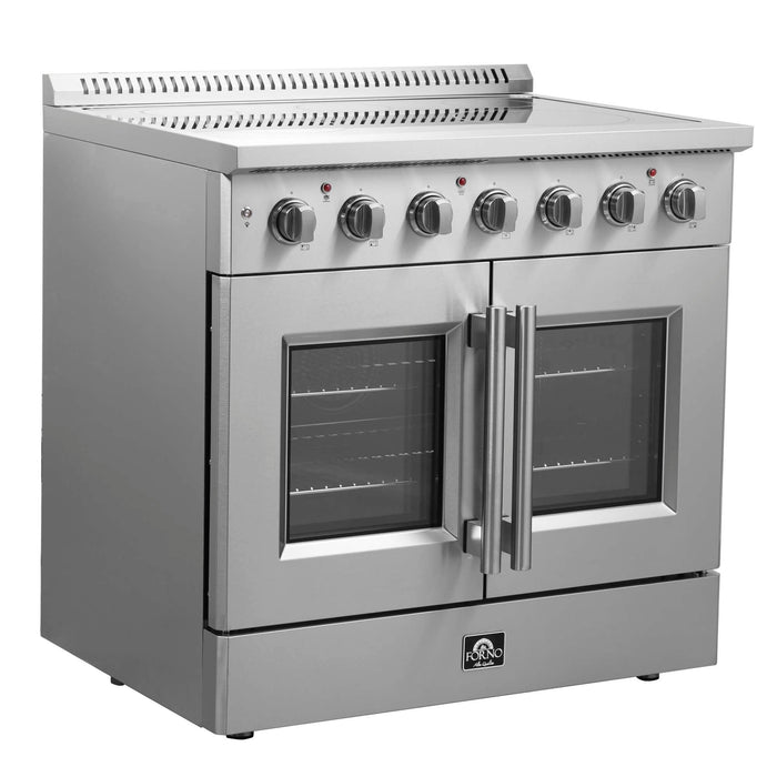 Forno Galiano 36" Freestanding French Door Electric Range