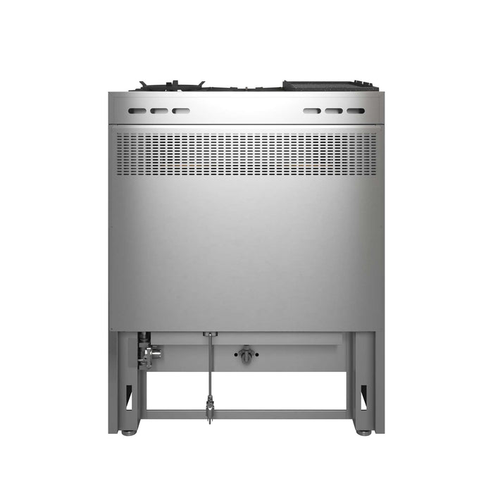 Forno Lazio 30" Freestanding Gas Range in Stainless Steel