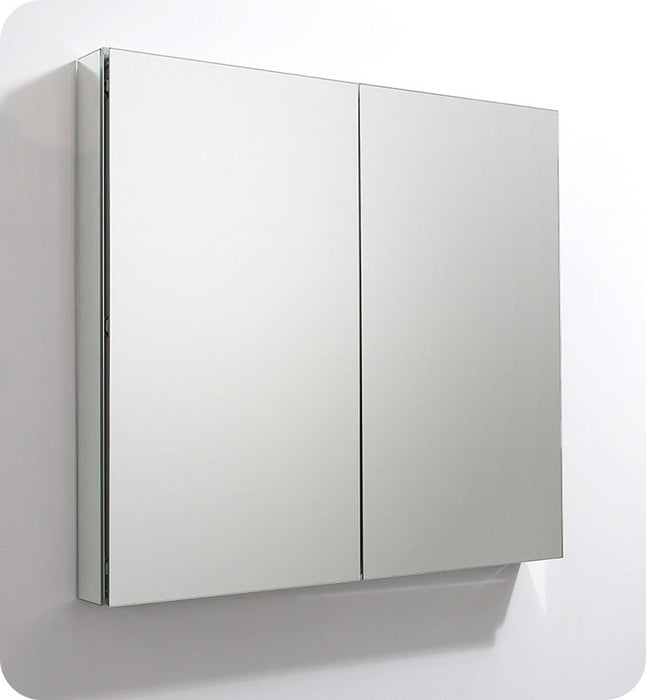 Fresca 40" Wide x 36" Tall Bathroom Medicine Cabinet w/ Mirrors