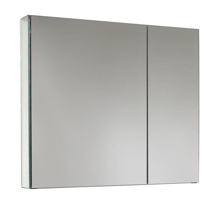 Fresca 30" Wide x 26" Tall Bathroom Medicine Cabinet w/ Mirrors