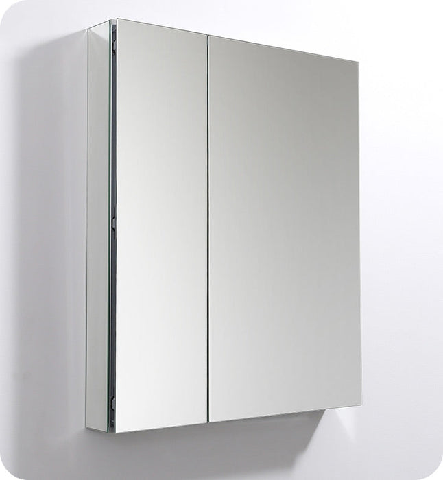 Fresca 30" Wide x 36" Tall Bathroom Medicine Cabinet w/ Mirrors