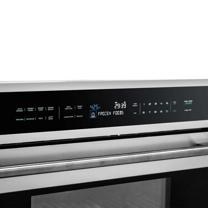 Forno Oliena 30" 1750 Watt Compact Oven & 1000 Watt Microwave, 1.6 cu. ft