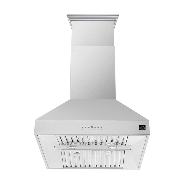 Forno Orvieto 36'' Wall Mount Range Hood in Stainless Steel