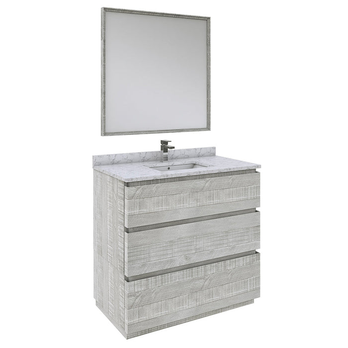 Fresca Formosa 36" Floor Standing Modern Bathroom Vanity w/ Mirror