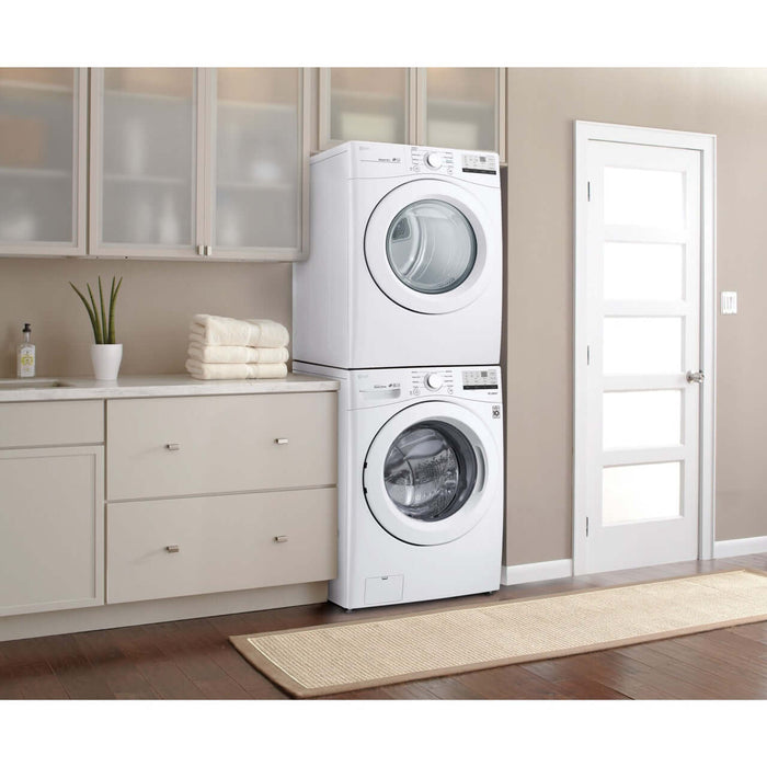 LG 27 In. 4.5-Cu. Ft. Front Load Washer in White