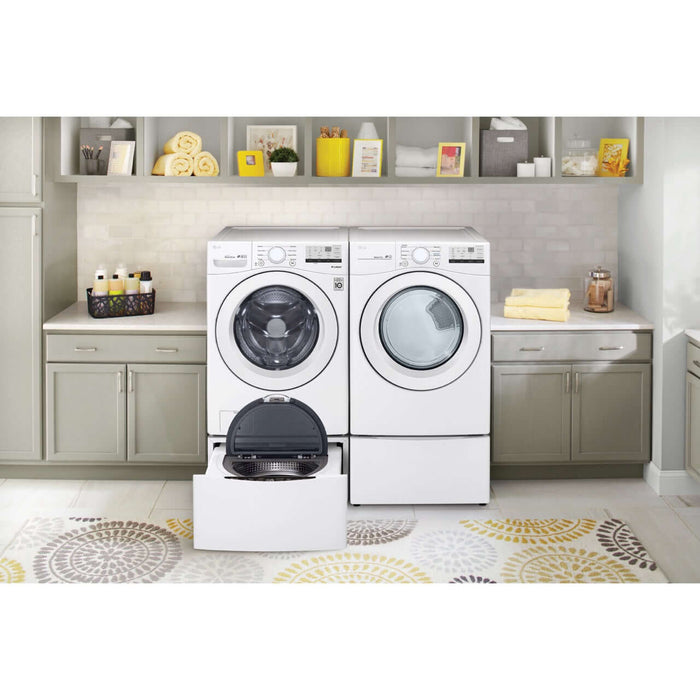 LG 27 In. 4.5-Cu. Ft. Front Load Washer in White