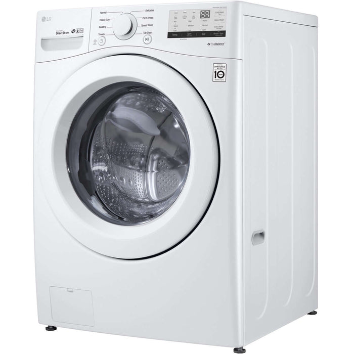 LG 27 In. 4.5-Cu. Ft. Front Load Washer in White