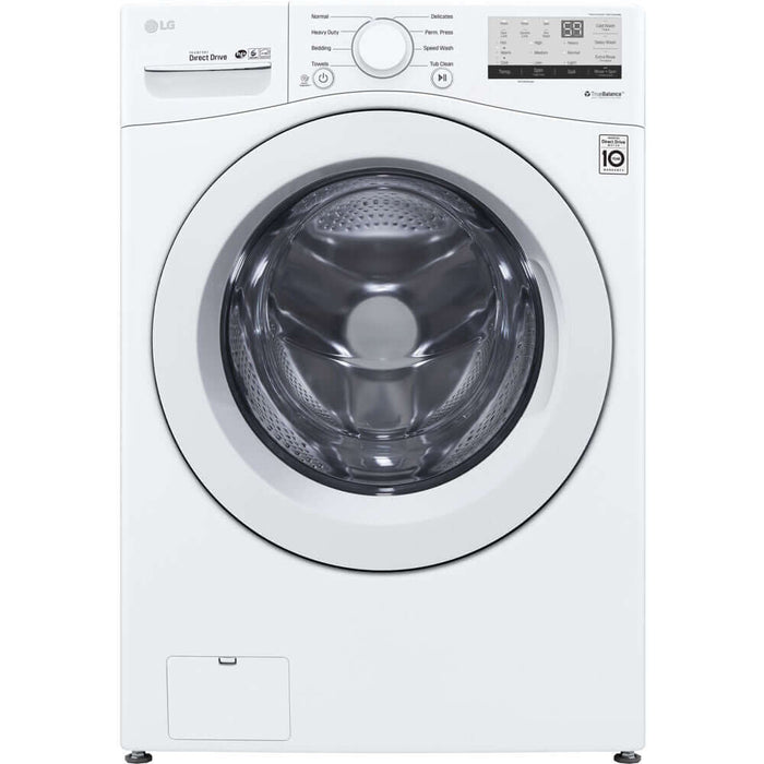 LG 27 In. 4.5-Cu. Ft. Front Load Washer in White