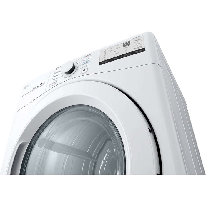 LG 27 In. 7.4-Cu. Ft. Front Load Electric Dryer in White