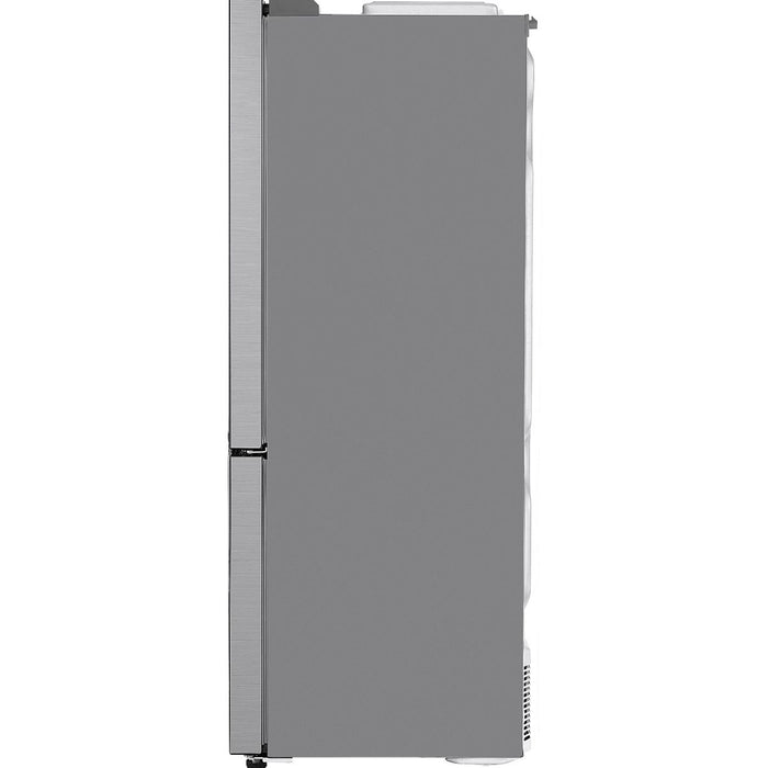 LG 28 in. Bottom Freezer Refrigerator in Platinum Silver 14.7 Cu. Ft.