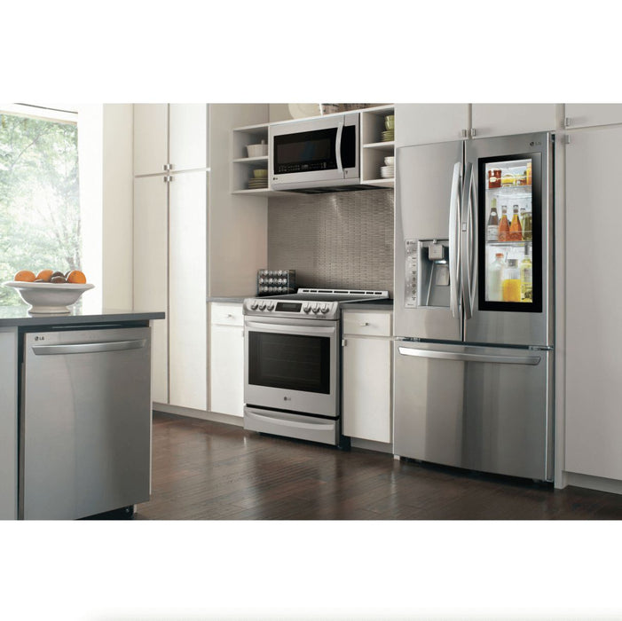 LG 30 in. Electric Smart Induction Slide-In Range in Stainless Steel 6.3 Cu.Ft.