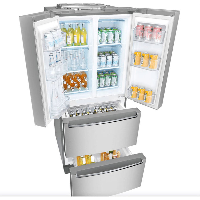LG 30 in. Kimchi Refrigerator in Noble Steel 14.3 Cu. Ft.