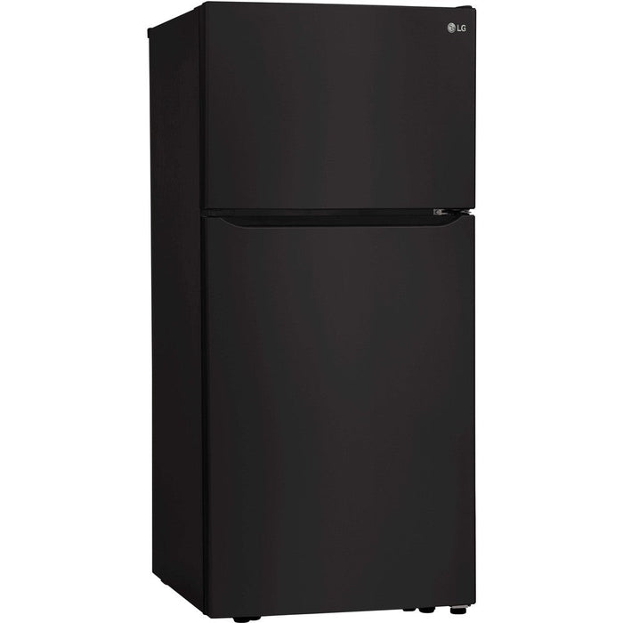 LG 30 in. Top Freezer Refrigerator in Black 20 Cu. Ft.