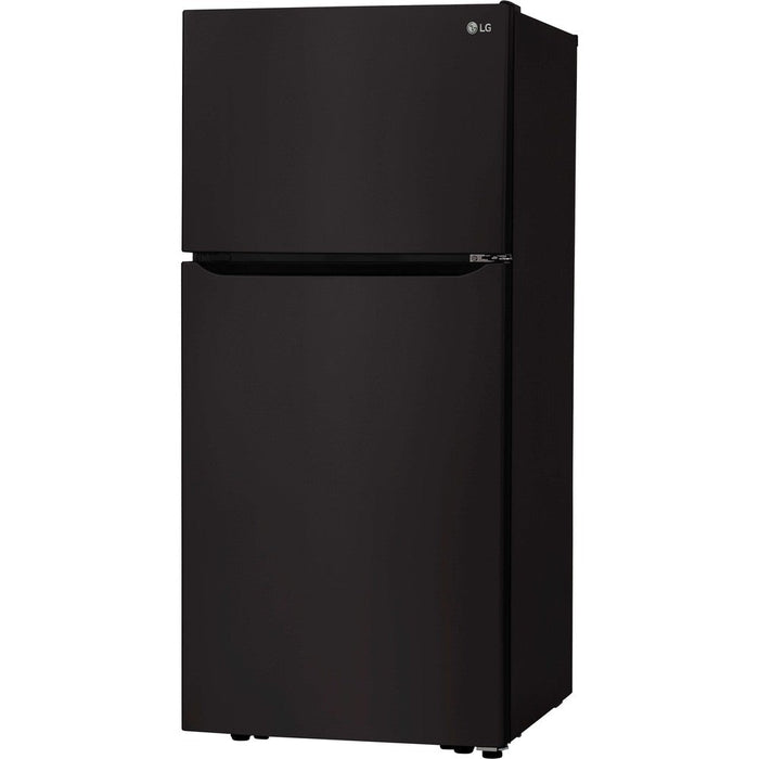 LG 30 in. Top Freezer Refrigerator in Black 20 Cu. Ft.