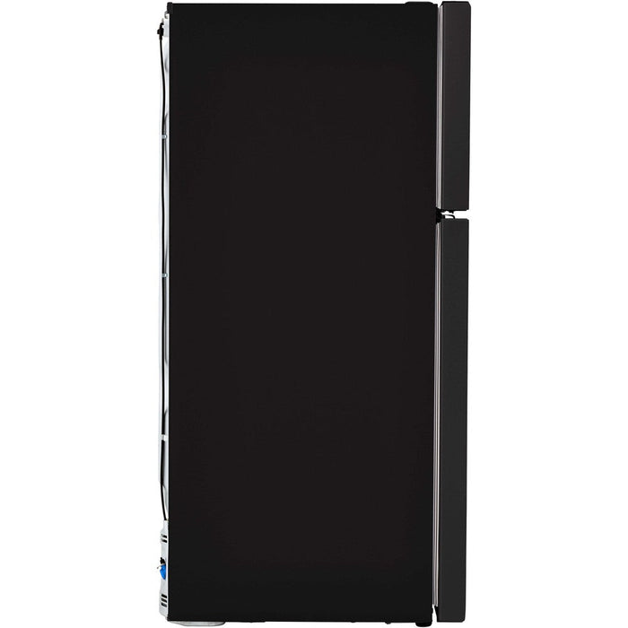 LG 30 in. Top Freezer Refrigerator in Black 20 Cu. Ft.