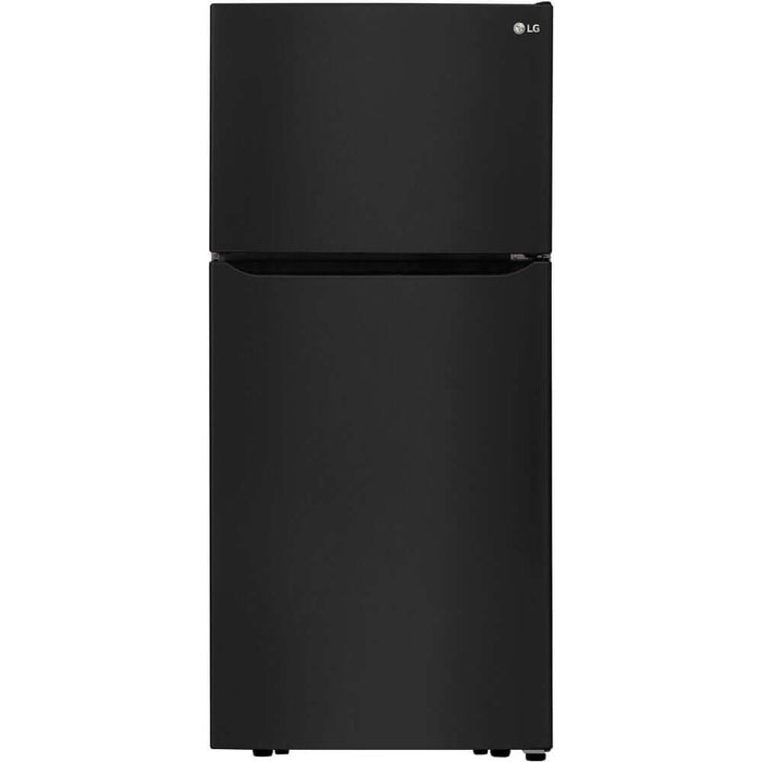 LG 30 in. Top Freezer Refrigerator in Black 20 Cu. Ft.