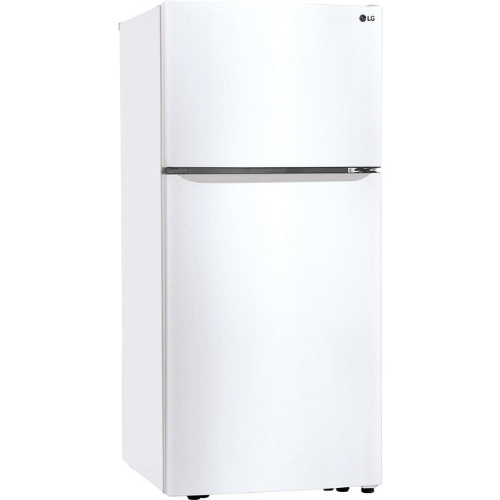 LG 30 in. Top Mount Refrigerator in White 20 Cu. Ft.