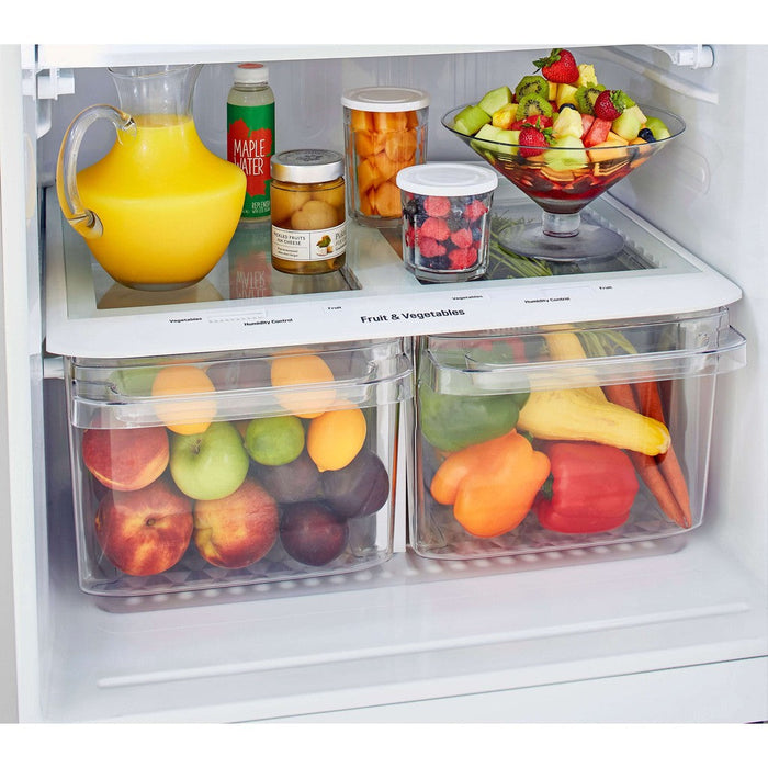 LG 30 in. Top Mount Refrigerator in White 20 Cu. Ft.