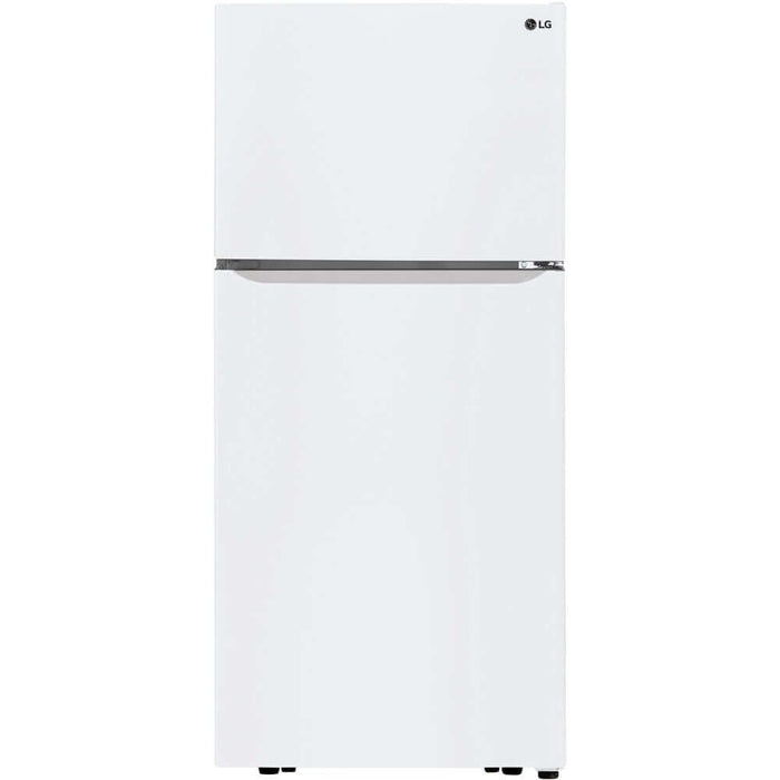 LG 30 in. Top Mount Refrigerator in White 20 Cu. Ft.