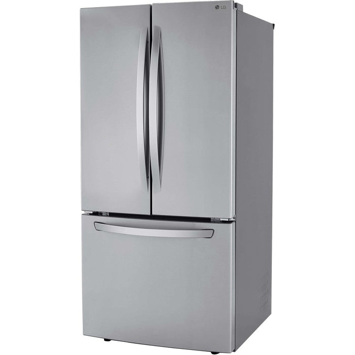 LG 33 in. 3-Door French Door Refrigerator in Stainless Steel 25.1 Cu. Ft.