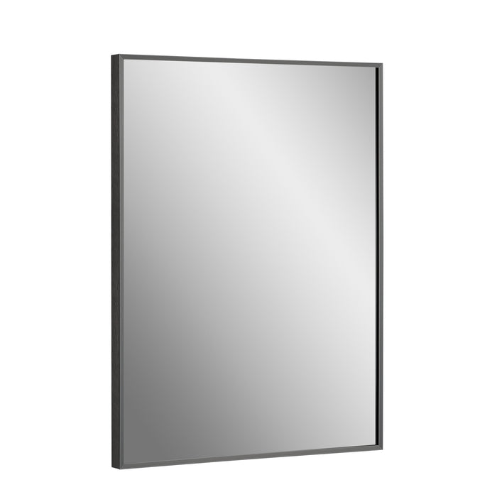 Design Element Vera 24" x 32" Rectangular Vanity Mirror with Modern Metal Frame