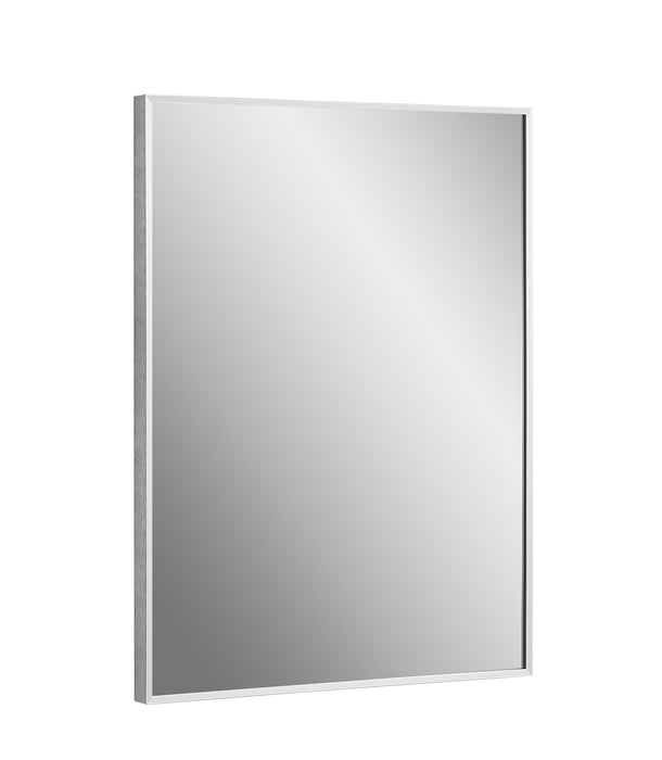 Design Element Vera 24" x 32" Rectangular Vanity Mirror with Modern Metal Frame