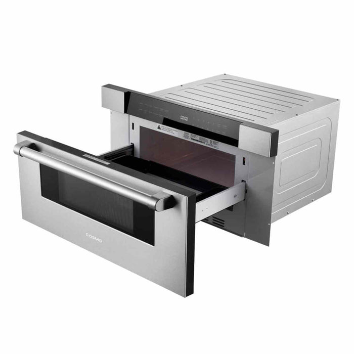 Cosmo 30" 1.2 cu. ft. Built-In Microwave Drawer in Stainless Steel