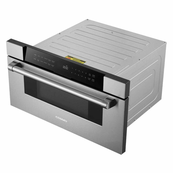 Cosmo 30" 1.2 cu. ft. Built-In Microwave Drawer in Stainless Steel