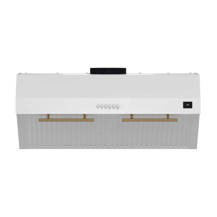 Forno Bari Espresso 30" Under Cabinet Range Hood in White