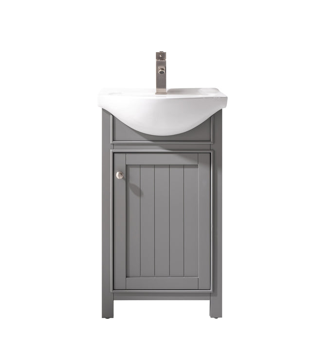 Marian 20" Single Sink Vanity with Porcelain Top